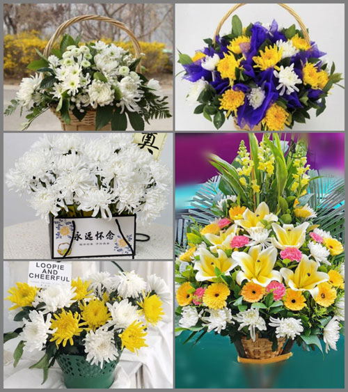 福建宁德古田县平湖镇后岩村白事提篮配送